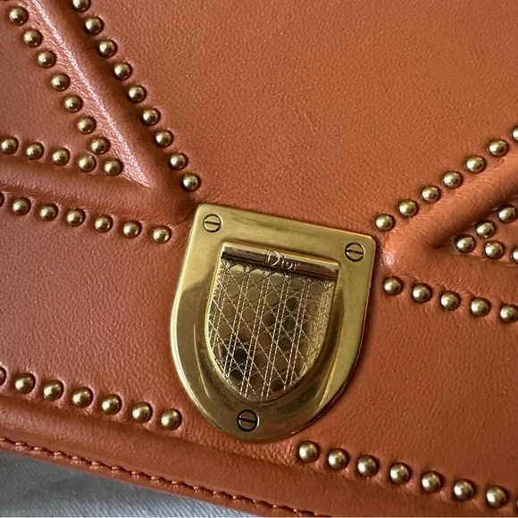 Diorama Studded Mini Bag - Picture 4 of 15